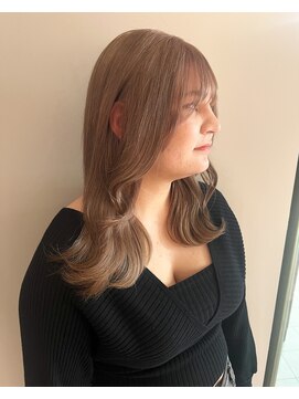 ポノ(po_no) ミルクティーグレージュ