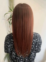 オギクボ ヴォイス(voice) 大人かわいいデザインカラー オレンジ/髪質改善Tr