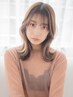 カラー(リタッチ)+ハホニコトリートメント 7300→6300[新宿]