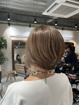 クム 横浜(qumu)&nbsp;qumu横浜　ハイライト×ショート