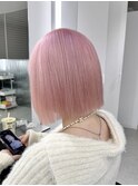 ホワイトピンクベージュ☆田中昌太/ケアブリーチ/ブロンドヘア