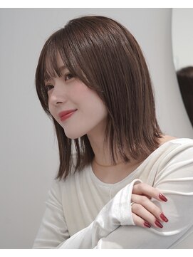 アンアミ オモテサンドウ(Un ami omotesando) 【Un ami】ミディアムボブヘア