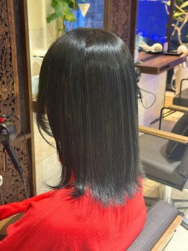 ヘアリゾート粋 ティガ 池袋店(tiga) 髪質改善ストレート/艶髪トリートメント/ロング