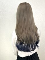 美容室 ハルミ ヘア リゾート 川口店(Harumi Hair Resort)&nbsp;前髪/アンブレラカラー/こなれミディ/イメチェン/ウェーブパーマ