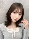 【kumu】ミディアムレイヤー/顔周りカット/栄/名古屋