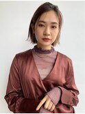 イヤリングカラー　ミニボブ　外ハネボブ（原宿/表参道）