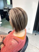 イロアイ(iro I)&nbsp;フェイスフレーミング×白髪ぼかし