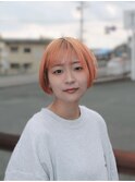 ブリーチダブルカラーミニボブ