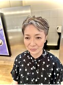 ショートツーブロック　ハイライトカラー