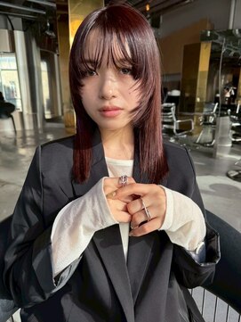 スクリーン(SCREEN) ミディアムヘア/暗めカラー/グランマッシュ/三宮/元町/居留地