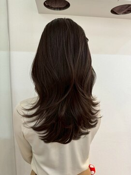 ムード(MOOD,) 暗めカラー/グランマッシュ[レイヤーカット/髪質改善/銀座]