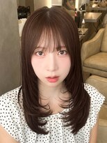 オムニス 表参道(Omnis)&nbsp;ハイレイヤー/ミディアム・ロング/20代/30代/顔周りレイヤー