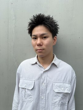 ロンド ローガン 名駅(Lond LOGAN) 【Lond LOGAN亀井】ザクザク束感がカッコいいスパイキーショート