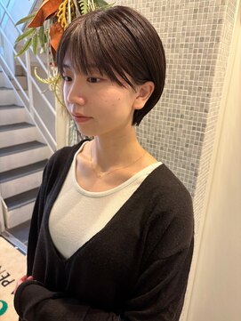 ラパンセヴェール(LA PENSEE VERT) ショートカット、ショートボブ、耳掛けショート