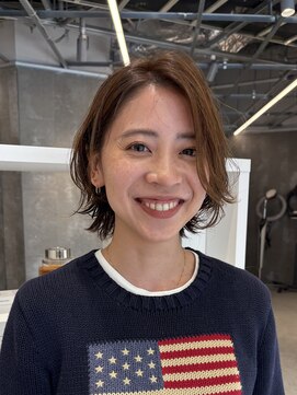 ピークアブー 原宿ハラカド(PEEK-A-BOO) ウルフ毛流れレイヤーカットラフパーマ原宿20代30代40代