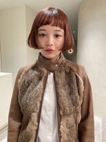 ルノ(RUNO)&nbsp;前下がりショート・ボブ/ミニボブ/前髪あり/20代/結べる/内巻き