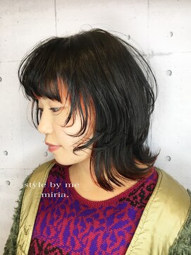 アリエッタ アザブ(ARIETTA AZABU) レイヤーカット/インナーカラー