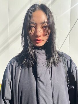 レイヤーカット/顔周り・フェイス/20代/30代/ウルフ/シャギー