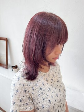 セットアップ 倉敷美和店(SET-UP) ピンクラベンダー美髪オージュアトリートメントウルフ