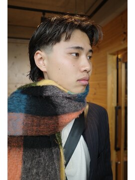 ウェウェ(wewe) メンズショートウルフ/マレット/テーパーフェード