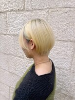 ハピネス 河原町店(Happiness)&nbsp;京都ショート　ハイトーン　京都美容室　進詩織