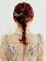 リコ 池袋東口店(Liko)&nbsp;ヘアセット ヘアアレンジ お団子ヘア 結婚式ヘア お呼ばれへア