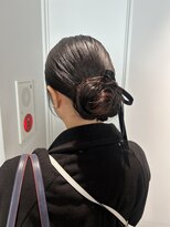 トリッカ シブヤ(TRICCA SHIBUYA) まとめ髪/シニヨン/シンプルアレンジ/お呼ばれアレンジ