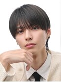 シースルーマッシュ韓国ヘアコンマバングフェザーパーマセンター