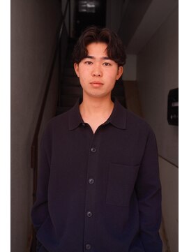 パーク(PAAQ) フェザーパーマニュアンスパーマ毛流れパーマメンズカット