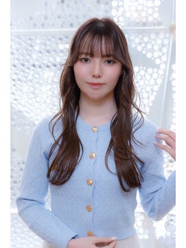 ミチオ ノザワ ヘアサロン ギンザ(Michio Nozawa HAIR SALON Ginza) レイヤーカット/顔周りレイヤー /ストレートヘア/コテ巻きロング