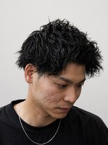 スター(STAR)&nbsp;無造作パーマ×ナチュラルマッシュ｜メンズパーマ