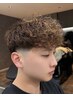 【藤岡限定】カット+パーマ+メッシュカラー ¥22,440【小倉/メンズ美容室】