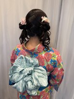 道後着物&nbsp;ヘアセット