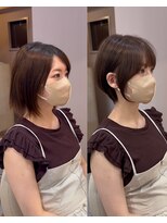 トゥーリ 城南樋井川店(tuuli)&nbsp;20代30代40代/ばっさりショートボブ
