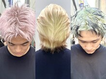 【メンズ×ハイトーン】ブロンドからエッジの効いたデザインまで！渋谷でなりたいを叶えるならcyndyへ＊