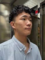 エイゾー(EIZO)&nbsp;クロップパーマクロップアクティブショートウォーリアカット短髪