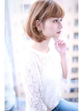 クラウドゼロ(Cloud zero) 大人かわいいハイトーン小顔ボブ【Cloud zero】