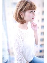 クラウドゼロ(Cloud zero) 大人かわいいハイトーン小顔ボブ【Cloud zero】