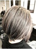 ショートミルキーバレイヤージュ