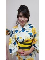 美容室イーナ(e na)&nbsp;アップ&浴衣着付け