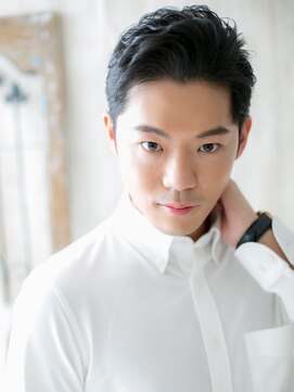 メンズヘア ビーセカンド 草加店(MENS HAIR B-2) ビジネス好感度大！爽やかセミウェットショートB(草加)(メンズ)