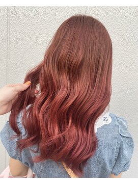 ソワンドゥブレス 瓜破店(soin de brace) ピンキーレッド