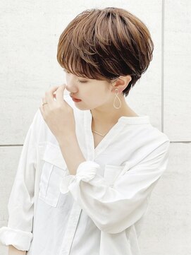 アンド ストーリーズ(&STORIES) マッシュショート/ショートボブ/耳掛けショート/アッシュ