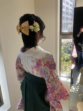 サローネデ アグスティナ バイ サンバンチ(salones de agustina by sanbanchi) 袴着付けセット　　【agustina   TAKAKO】