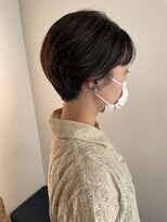 トレス(TRESS)&nbsp;ショートボブ　ショートスタイル　センター分け