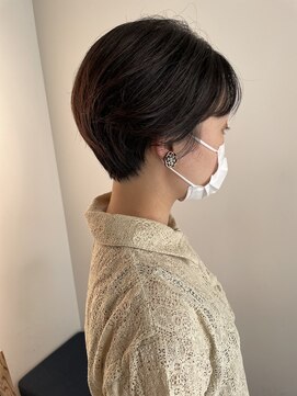 トレス(TRESS) ショートボブ　ショートスタイル　センター分け