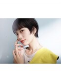 【Terve.】ワイドな前髪がモードなショートボブ