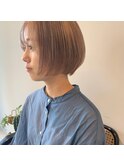 シアベージュボブ