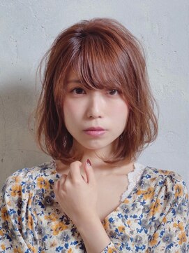 リバティ 吉祥寺(Liberty) ☆愛されロブ　秋冬コーラルカラー☆ [吉祥寺] [髪質改善]