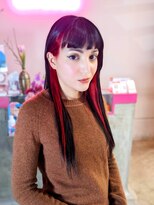 アンゼロ(UNZELO)&nbsp;インナーカラー：レッド